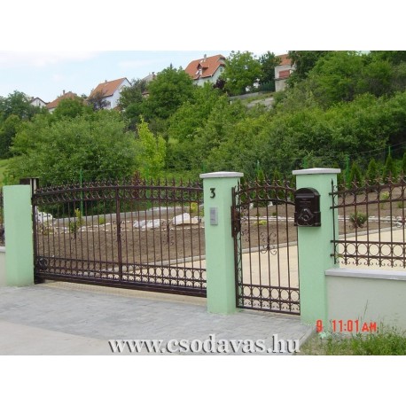 Karika mintás  uszókapu .