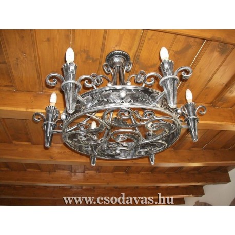 Fáklyás Csillár 6 égős 0001.