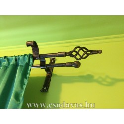 kovácsoltvas függönykarnis vég 3.