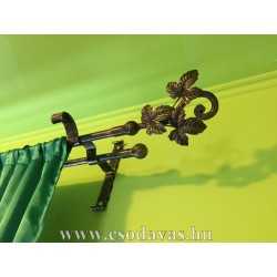 kovácsoltvas függönykarnis vég 7.