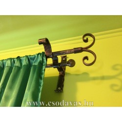 kovácsoltvas függönykarnis vég 13.