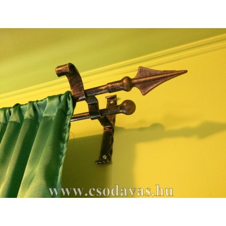kovácsoltvas függönykarnis vég 14.