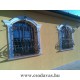 Kovácsoltvas íves ablak rács 0005
