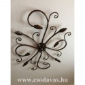 Kovácsoltvas nyolcas csillár 