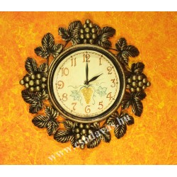 Egyedi kovácsoltvas falióra 001