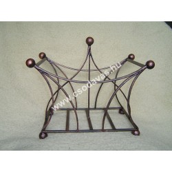 kovácsoltvas újságtartó 01