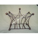 kovácsoltvas újságtartó 01