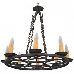 kovácsoltvas csillár 08