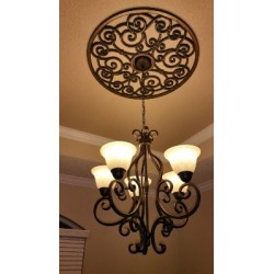 kovácsoltvas csillár 14