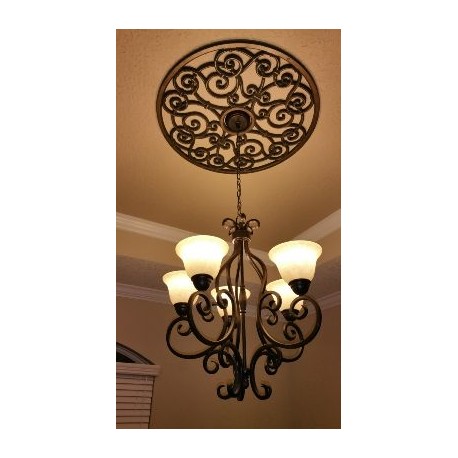 kovácsoltvas csillár 14