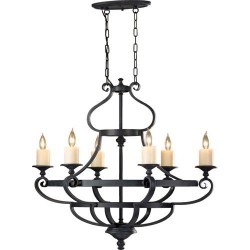 kovácsoltvas csillár 18