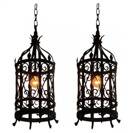 kovácsoltvas csillár 25 