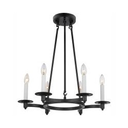 kovácsoltvas csillár 30