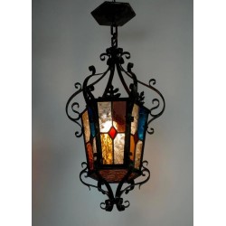 kovácsoltvas csillár 36