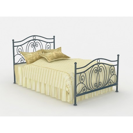 kovácsoltvas ágy 12