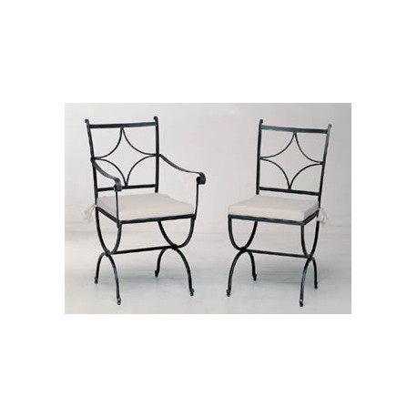 kovácsoltvas szék 8